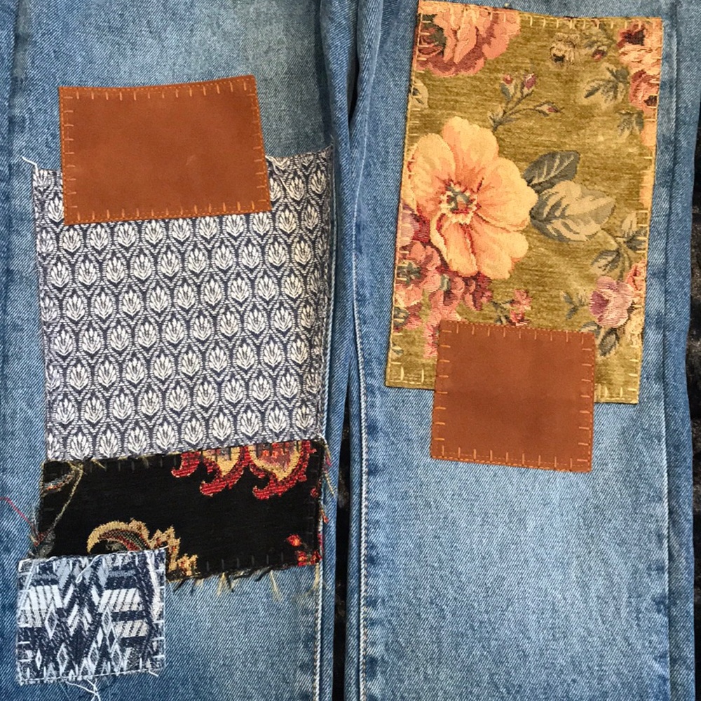Free People Poppy Patch Ankle Jeans. 26 - Picture 8 of 8